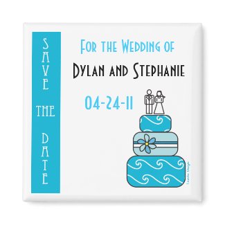 Save the Wedding Date Magnet