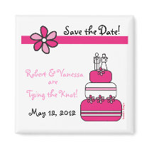 Save the Wedding Date Magnet