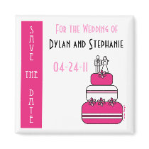 Save the Wedding Date Magnet by savetheweddingdate Save the Wedding Date Magnet