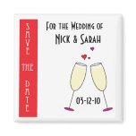 Save the Wedding Date Magnet