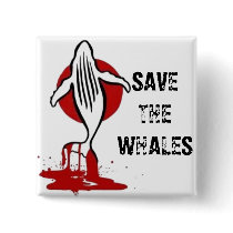 Save the Whales buttons