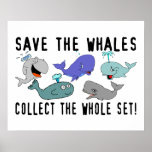 Save The Whales Collect The Whole Set Print