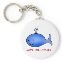 Save the Whales! Key Chains