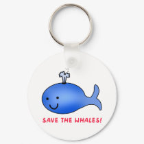 Save the Whales! keychains by greenbaby Save the Whales! keychains