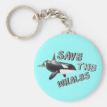 Save the Whales Keychain