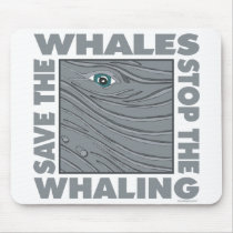 Save the Whales mousepads