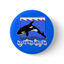 Save the Whales Orcas Products buttons by Oceanbaby Save the Whales Orcas Products buttons