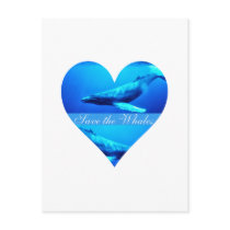 Save the Whales postcards by deleas Save the Whales postcards