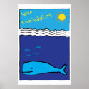 Save The Whales Poster
