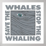 Save the Whales Posters