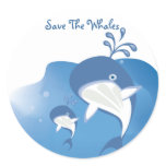 Save The Whales Sticker
