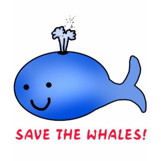 Save the Whales! shirt