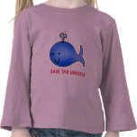 Save the Whales! T Shirts