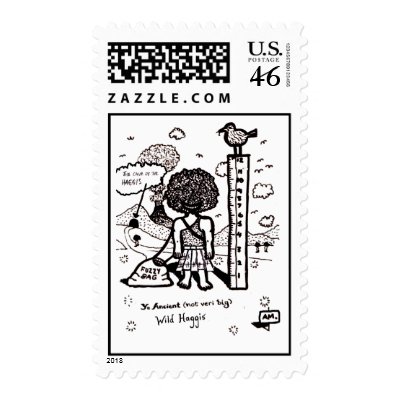 Save the Wild Haggis Postage by apmercer