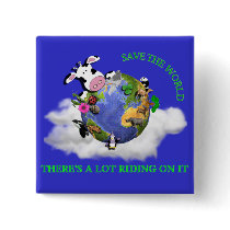 Save The World buttons by clarachandler Save The World buttons
