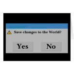 Save the World Card cards