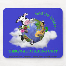 Save The World mousepads