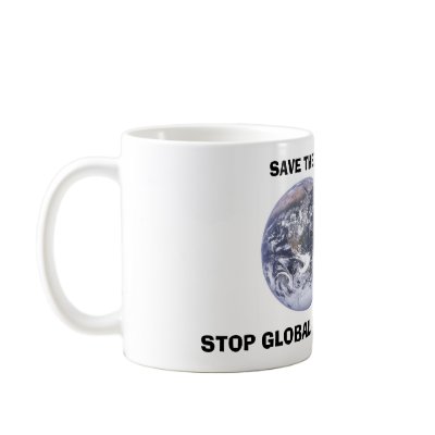 Save the World Mug by cooldudeproducts