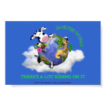 Save The World posters