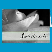 Save theDate Rose Card cards