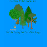 Save Trees 2 Spaghetti Strap t-shirts