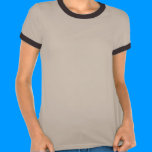 Save Trees Ladies Melange Ringer T-Shirt