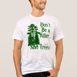 Save Trees Men's Burnout Shirt