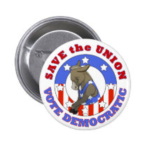 Save Union Vote DEM button buttons