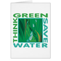 Save Water Greeting Cards