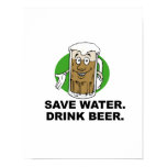 SAVE WATER. DRINK BEER. posters