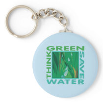 Save Water Key Chain