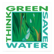 Save Water posters