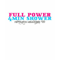 Save Water Shower T-Shirt by webgrrl Save Water Shower T-Shirt