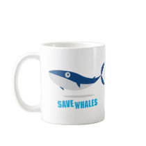 Save Whales Mug
