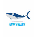 Save Whales T-Shirt by AnimalAdvocate Save Whales T-Shirt