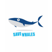 Save Whales T-Shirt