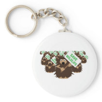 save wildlife hedgehogs keychains