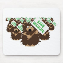 save wildlife hedgehogs mousepads