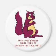 Save your breath fridge magnets