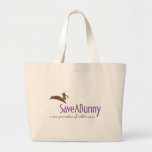 SaveABunny Logo Bags