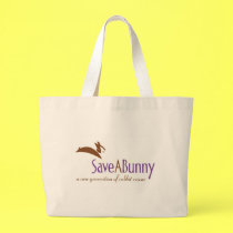 SaveABunny Logo bags