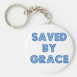 Saved By Grace Key Chain