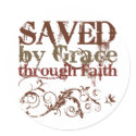Saved by Grace stickers by bubblegumdesigns Saved by Grace stickers