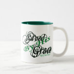 Saved By His Grace mugs