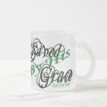 Saved By His Grace mugs