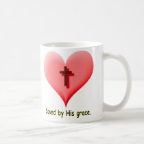 Saved by His Grace mugs