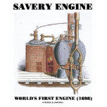 Savery Engine World's First Engine (1698) t-shirts