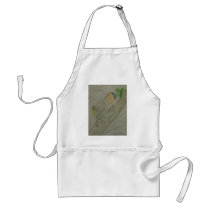 Saving China's Snub-Nosed Monkeys aprons by saveworlddraw Saving China's Snub-Nosed Monkeys aprons