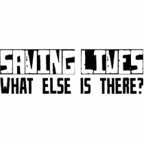 Saving Lives What Else Is There? photo sculptures by busybrain Saving Lives What Else Is There? photo sculptures