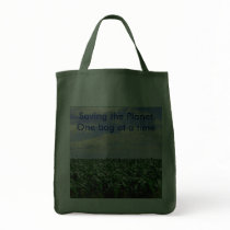 Saving the Planet grocery bag by DragonL8dy Saving the Planet grocery bag